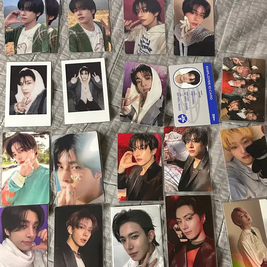 엔하이픈 포토카드 일괄 (제이크 위주)