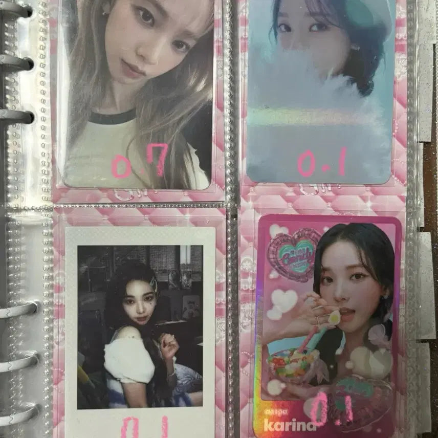 에스파 포카 카리나 윈터 닝닝 지젤