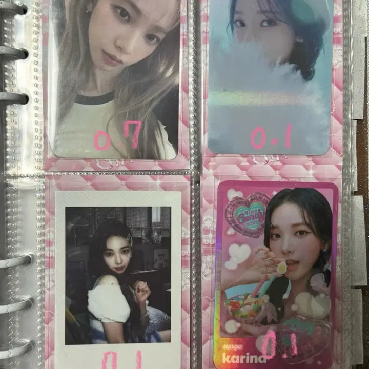 에스파 포카 카리나 윈터 닝닝 지젤