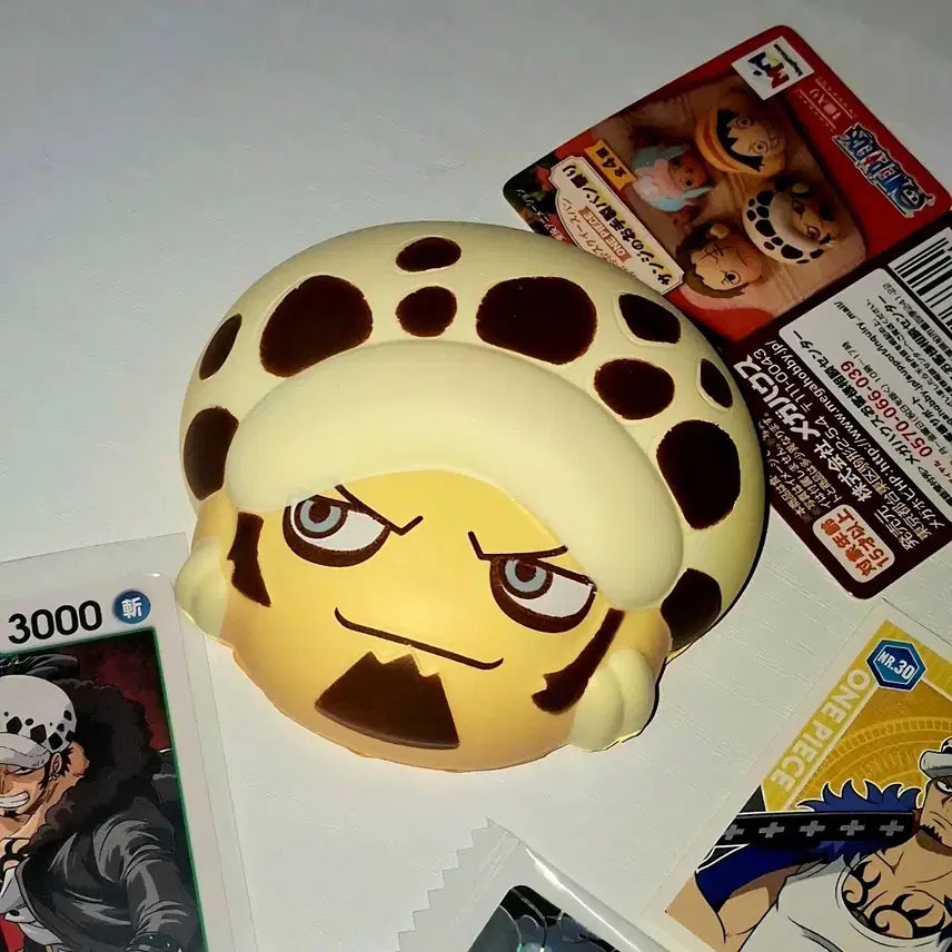 [BUNJANG] One Piece Law Bundle Set Squishy Card Sticker / 원피스 로우 빵 스퀴시 카드 스티커 일괄