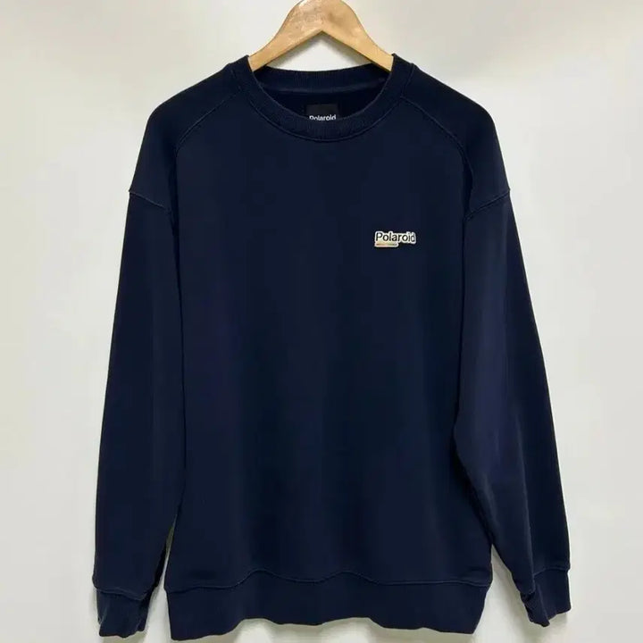 [BUNJANG] Polaroid Navy Sweatshirt / 폴라로이드 네이비 맨투맨