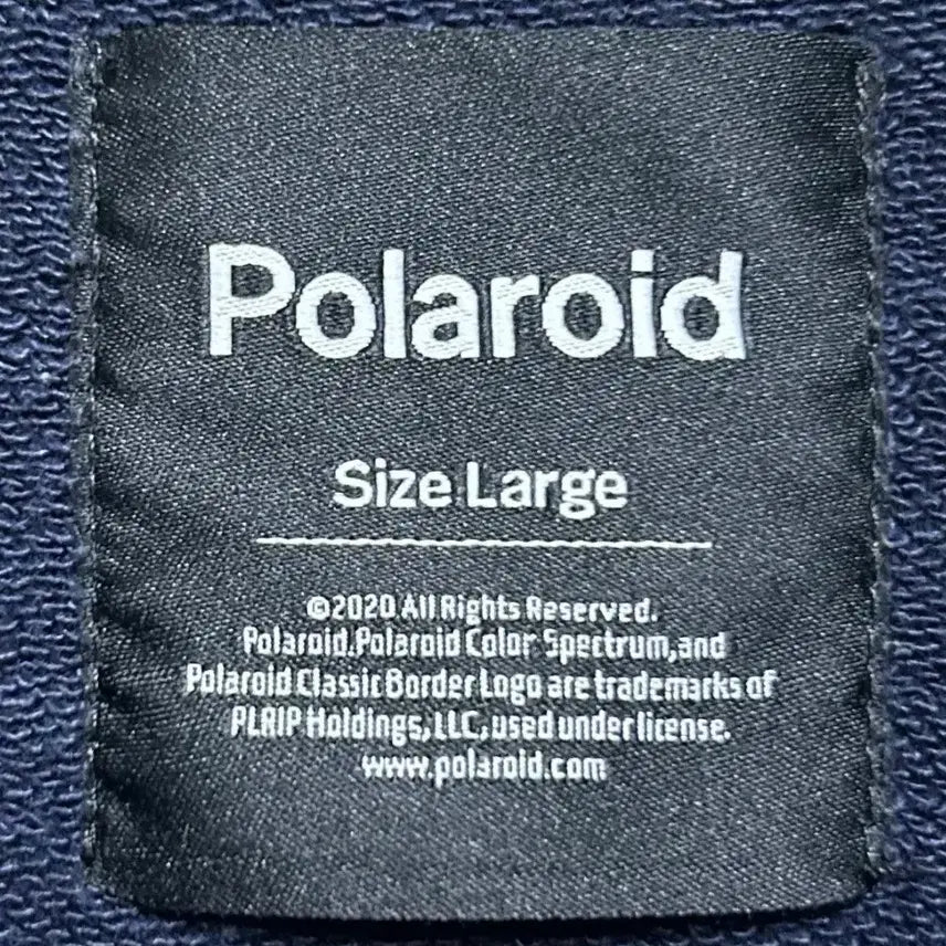 [BUNJANG] Polaroid Navy Sweatshirt / 폴라로이드 네이비 맨투맨