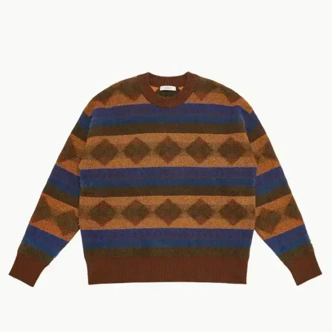 [BUNJANG] AMOMENTO Jacquard Knit Sweater / 아모멘토 자카드니트 판매