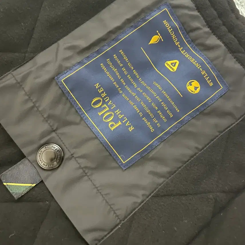 [BUNJANG] Polo Ralph Lauren Quilted Jacket Black L / 폴로 랄프로렌 퀼팅 자켓 블랙 L(국내 100-105 사이즈)