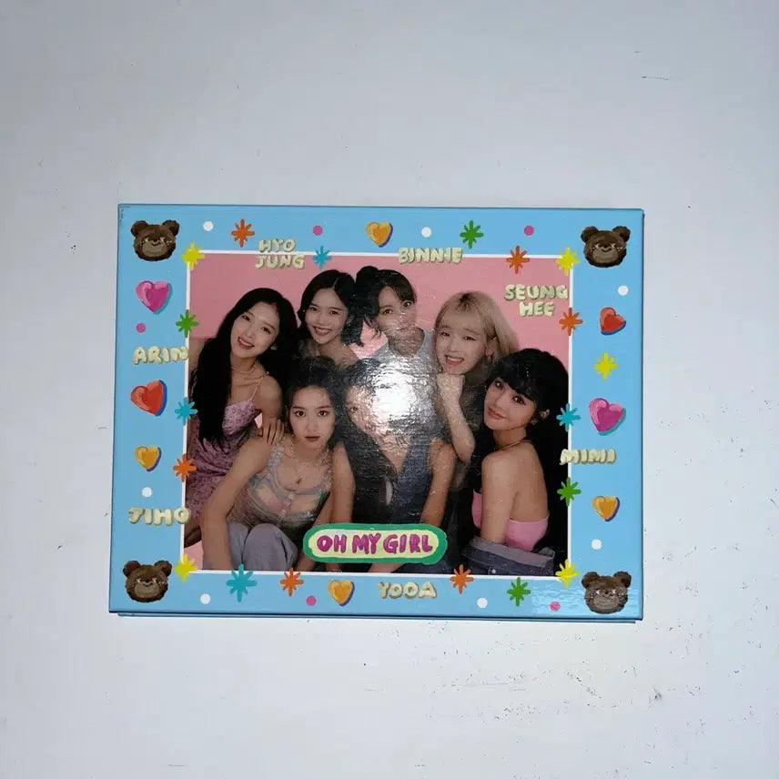 오마이걸 굿즈 일괄 바인더 포카 효정 미미 유아 승희 지호 유빈 아린