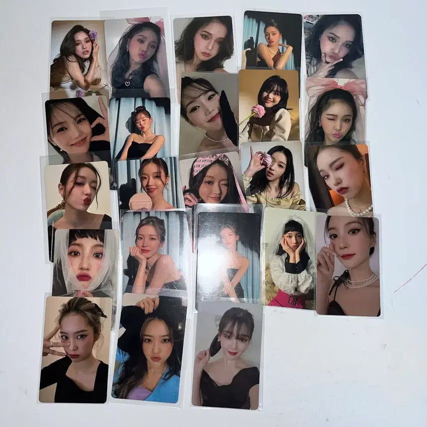 오마이걸 굿즈 일괄 바인더 포카 효정 미미 유아 승희 지호 유빈 아린