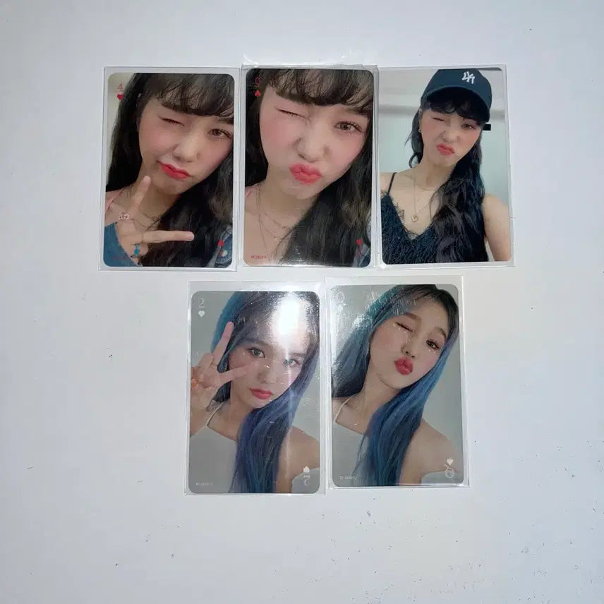 오마이걸 굿즈 일괄 바인더 포카 효정 미미 유아 승희 지호 유빈 아린