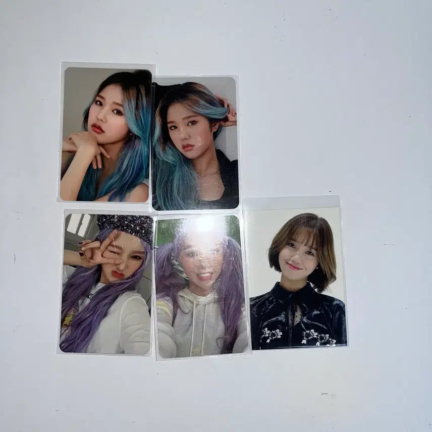 오마이걸 굿즈 일괄 바인더 포카 효정 미미 유아 승희 지호 유빈 아린