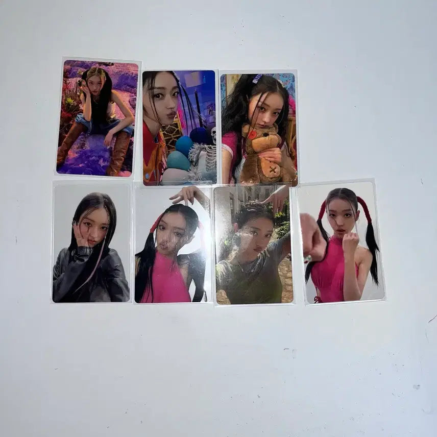 오마이걸 굿즈 일괄 바인더 포카 효정 미미 유아 승희 지호 유빈 아린