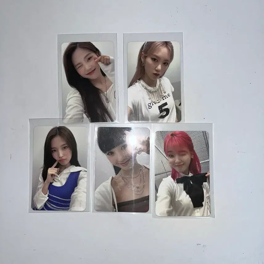 오마이걸 굿즈 일괄 바인더 포카 효정 미미 유아 승희 지호 유빈 아린