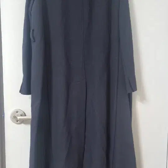 [BUNJANG] SYSTEM Long Coat 55 / SYSTEM 네이비 롱 코트55