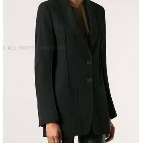 [BUNJANG] Two-Button Wool Jacket / 투버튼 울자켓