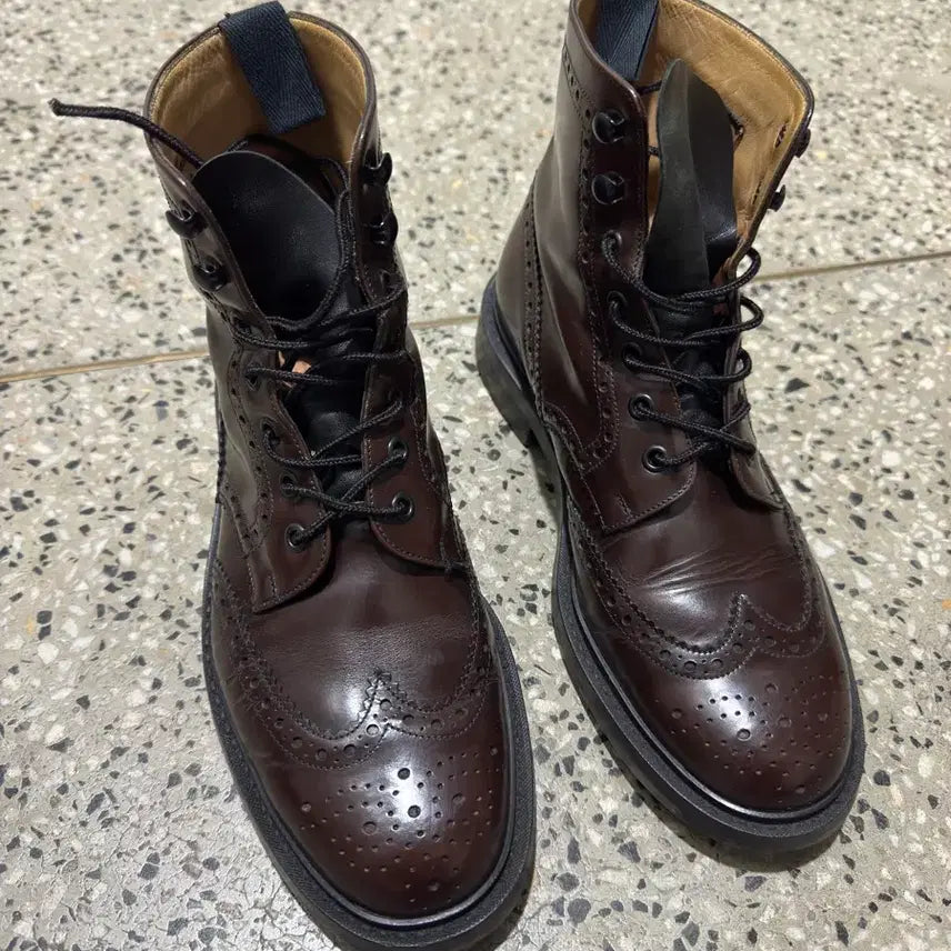 [BUNJANG] Church's Wingtip Boots / 처치스 윙팁 부츠