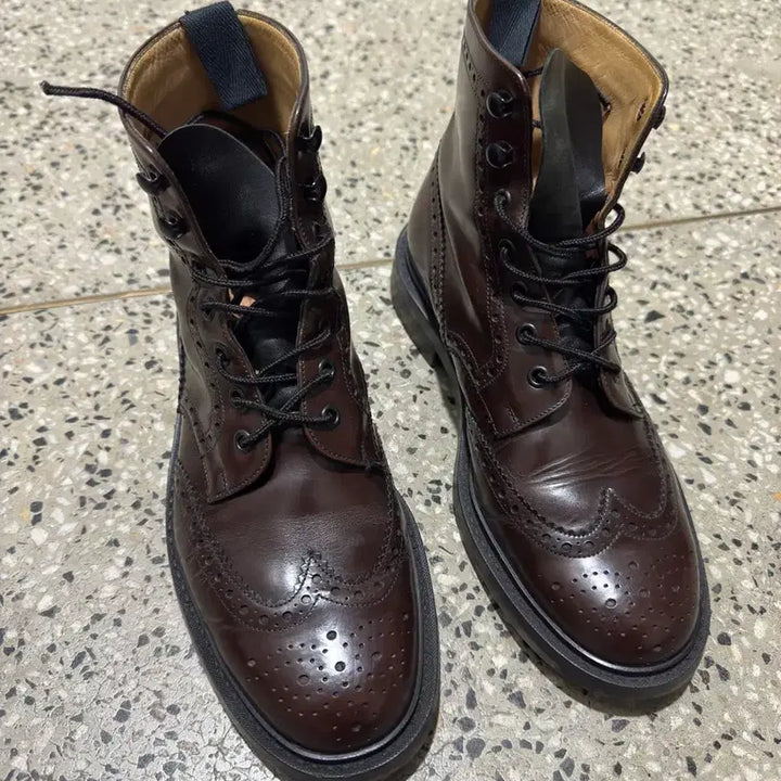 [BUNJANG] Church's Wingtip Boots / 처치스 윙팁 부츠