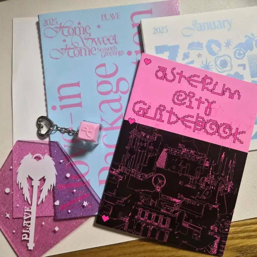 플레이브 2025 시그+멤킷 분철 6종 일괄.