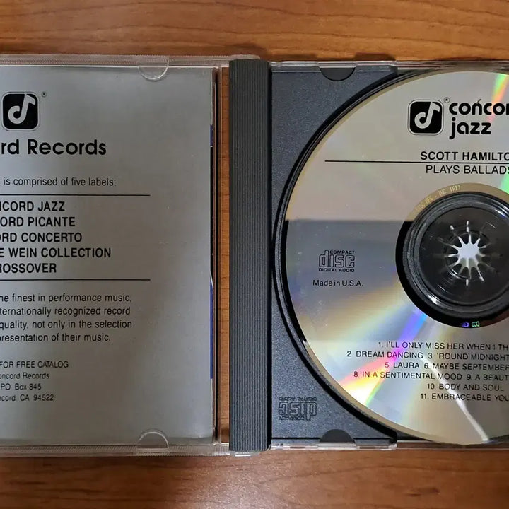 [BUNJANG] Scott Hamilton Plays Ballads Album / Scott Hamilton - Plays Ballads