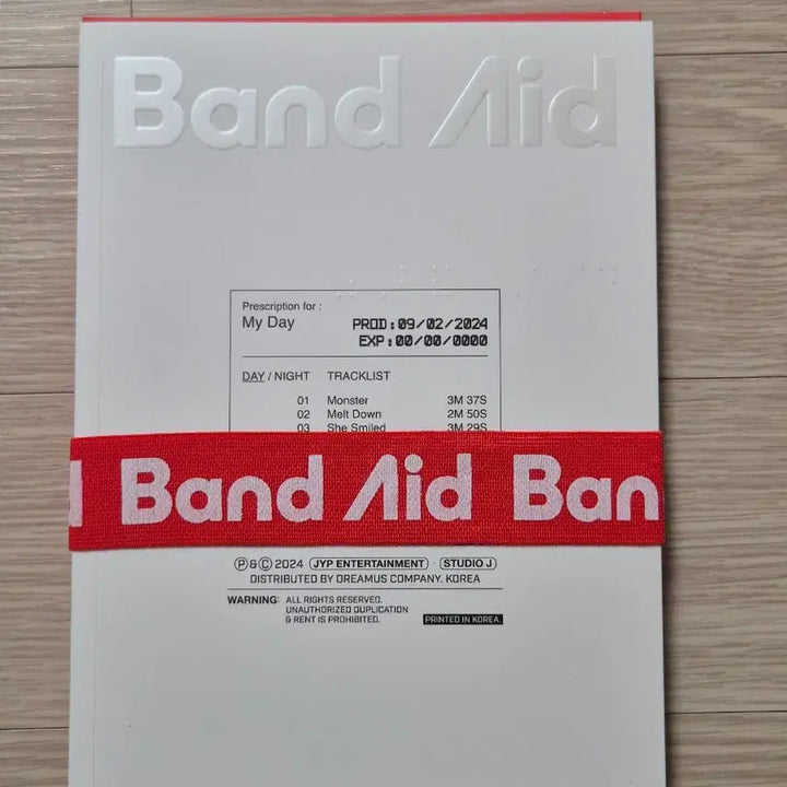 [BUNJANG] DAY6 Young K Wonpil Band Aid Album / DAY6 Band Aid 앨범 밴드에이드 영케이,원필구성