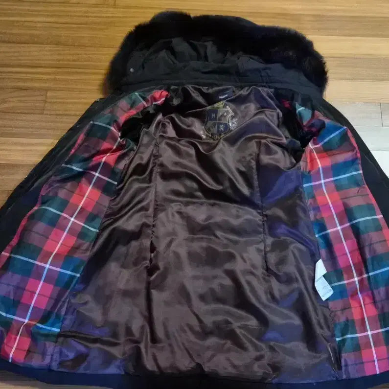 [BUNJANG] Hazzys Goose Long Padding Jacket (Black, Size 90) / 헤지스 구스롱패딩블랙90(55)