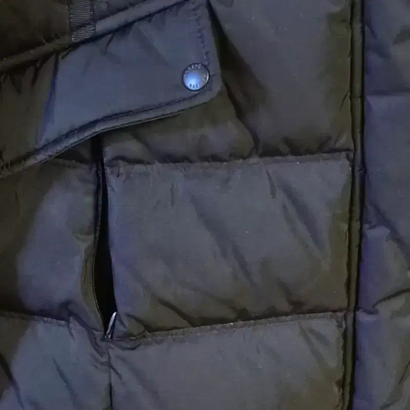 [BUNJANG] Hazzys Goose Long Padding Jacket (Black, Size 90) / 헤지스 구스롱패딩블랙90(55)