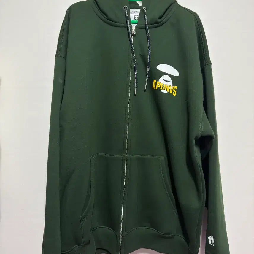 [BUNJANG] AAPE Green Hoodie / 에이프 AAPE 그린 후드티