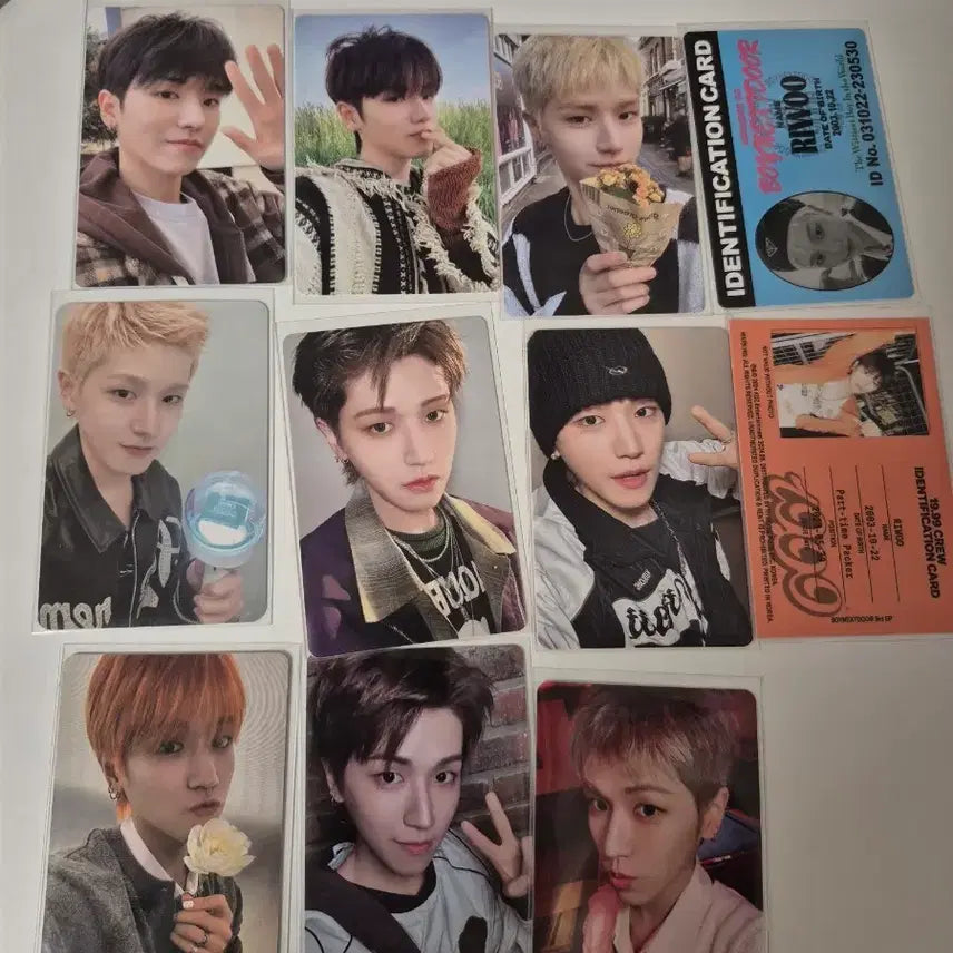 보이넥스트도어 리우 포토카드 일괄