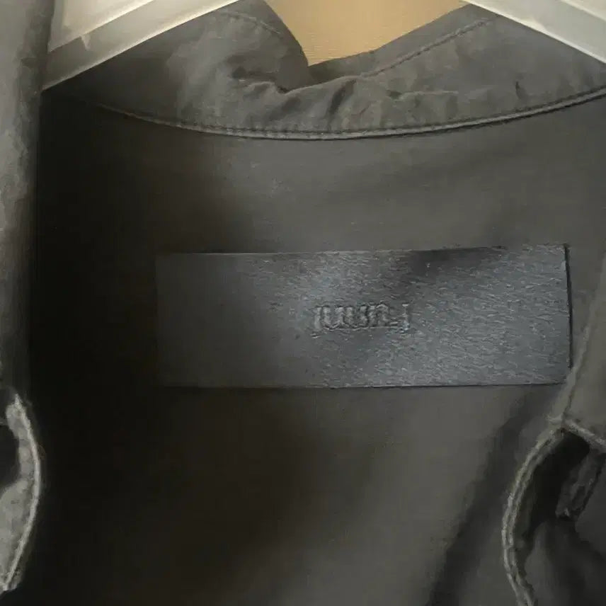 [BUNJANG] Juun.J 20SS Side Button Layered Shirt Dark Navy / [44] 준지 20ss 사이드버튼 셔츠 레이어드 다크네이비