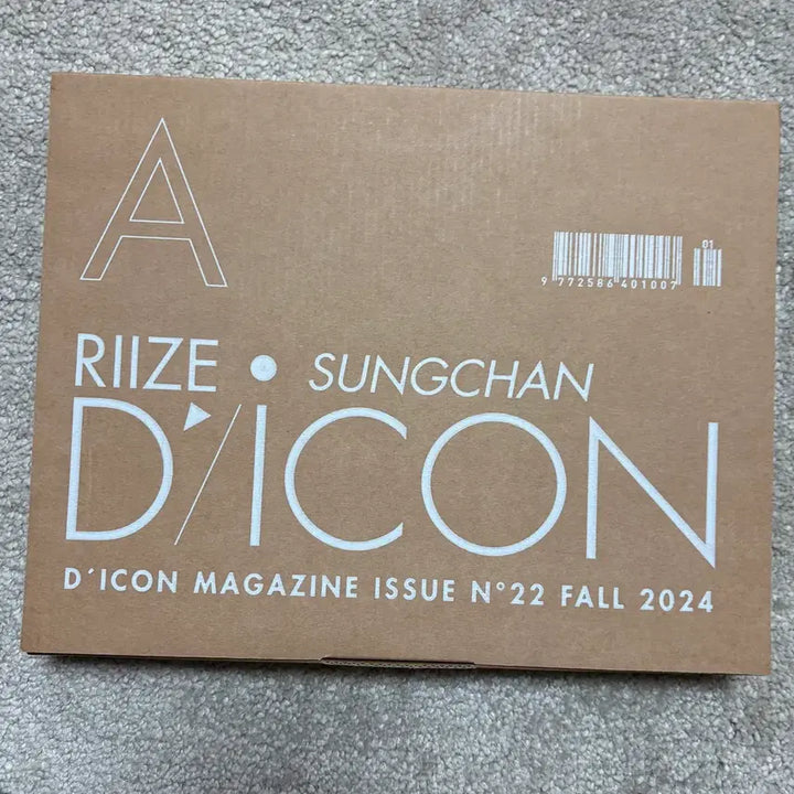[BUNJANG] RIIZE Sungchan Dicon A Version / 라이즈 디아이콘 성찬 A버전