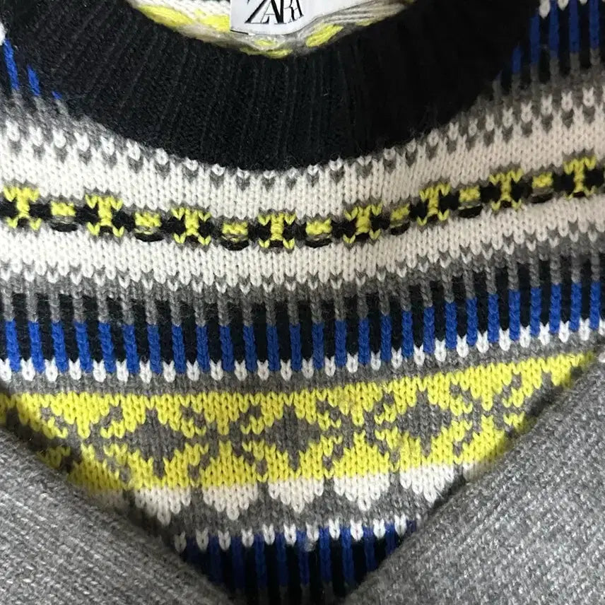 [BUNJANG] Vintage Nordic Knit M / 자라 빈티지 노르딕니트 M