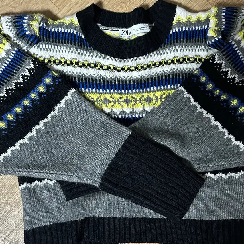 [BUNJANG] Vintage Nordic Knit M / 자라 빈티지 노르딕니트 M