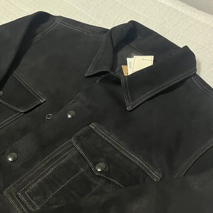 [BUNJANG] Double RL Roughout Suede Work Shirt L / 새상품 RRL 더블알엘 러프아웃 스웨이드 워크셔츠 L