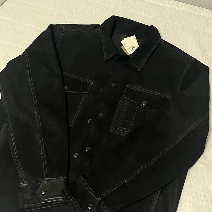 [BUNJANG] Double RL Roughout Suede Work Shirt L / 새상품 RRL 더블알엘 러프아웃 스웨이드 워크셔츠 L