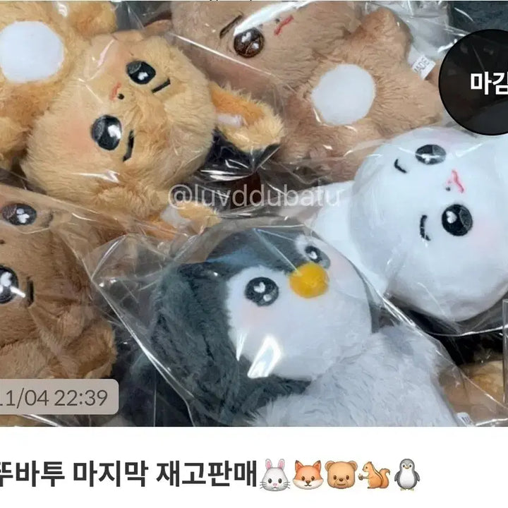 원가양도) 투바투 하뚜바투 하뚜밤 범규 인형 ㅅㅊㅇ 밤긋 뽀바투 뿔바투