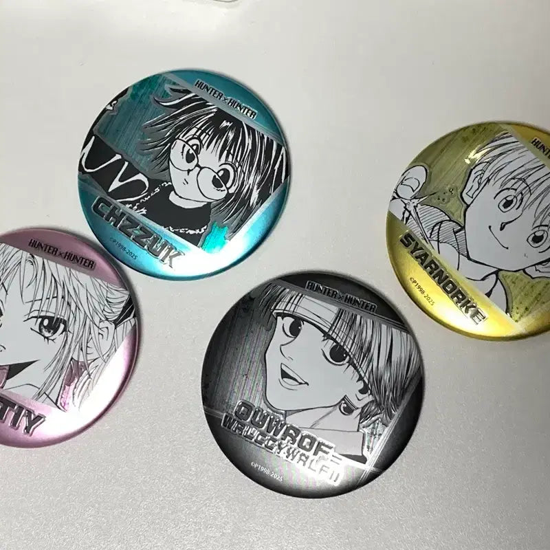 [BUNJANG] Hunter x Hunter Phantom Troupe Pin Button Set / 헌터헌터 디콜렉션 캔뱃지 핀버튼 마치 시즈크 클로로 샤르나크 환영여단