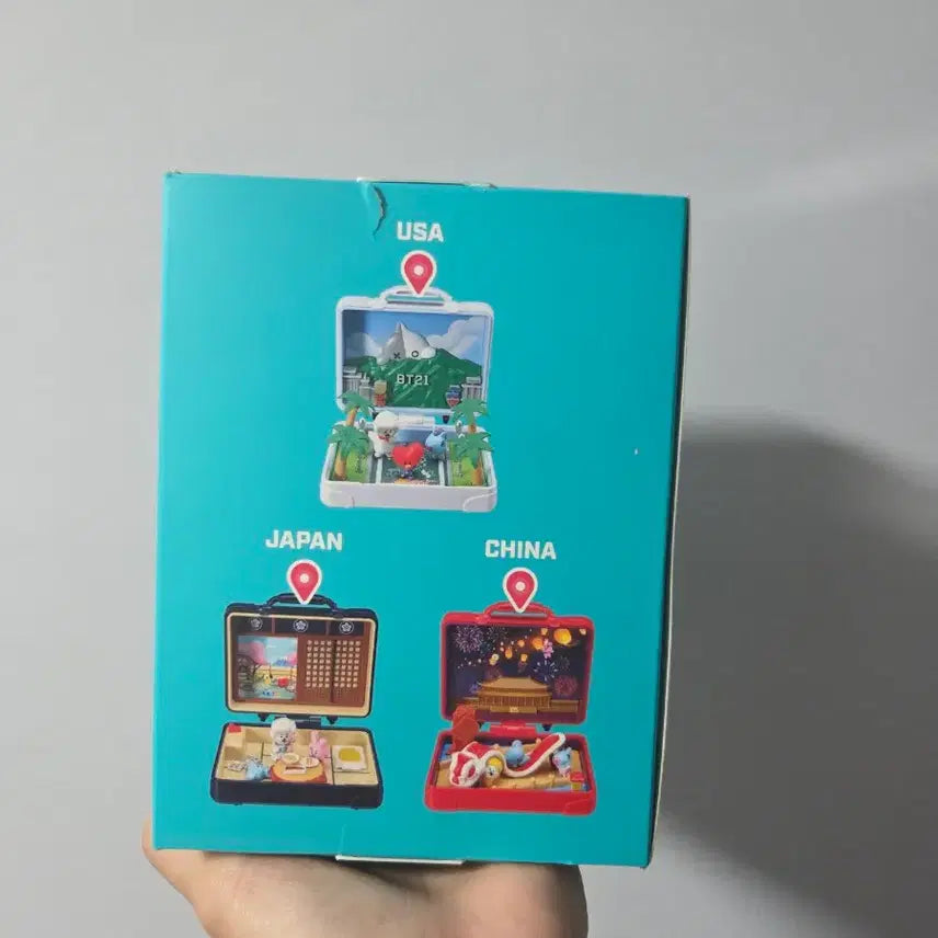 BT21 라인프렌즈 트래블 디오라마 한국