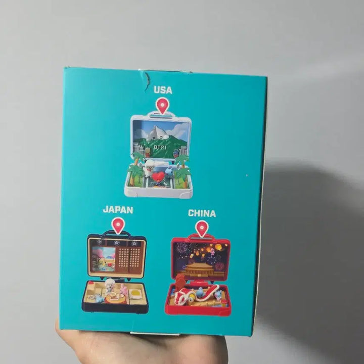 BT21 라인프렌즈 트래블 디오라마 한국
