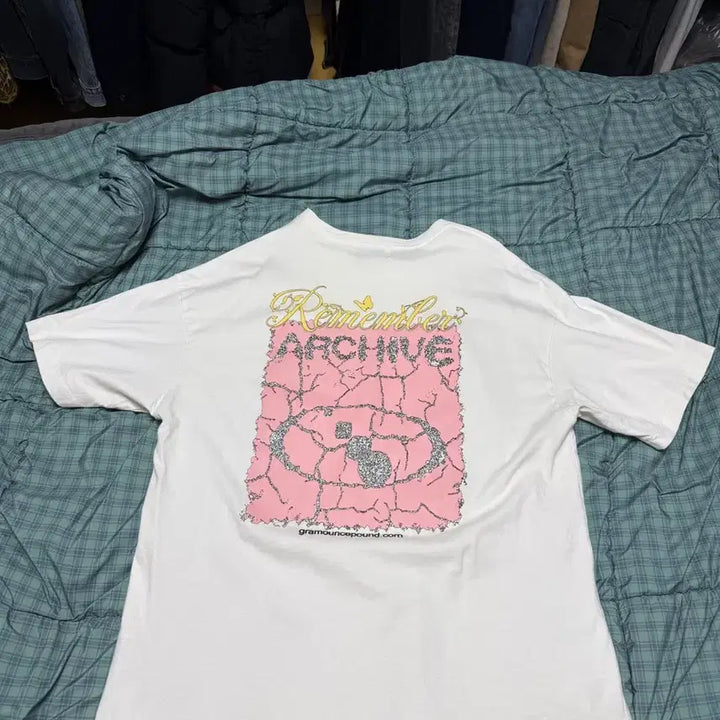 [SOLD OUT] [XL] 그램아운스파운드 반팔티셔츠 코드쿤스트 콜라보