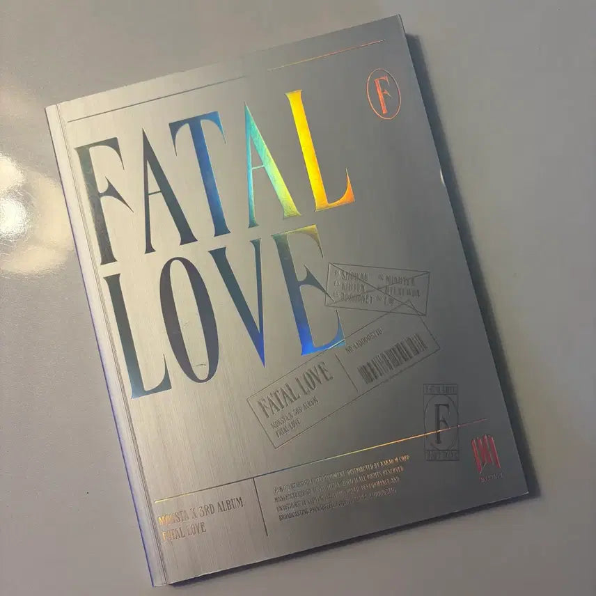 몬스타엑스 Fatal Love 앨범 CD