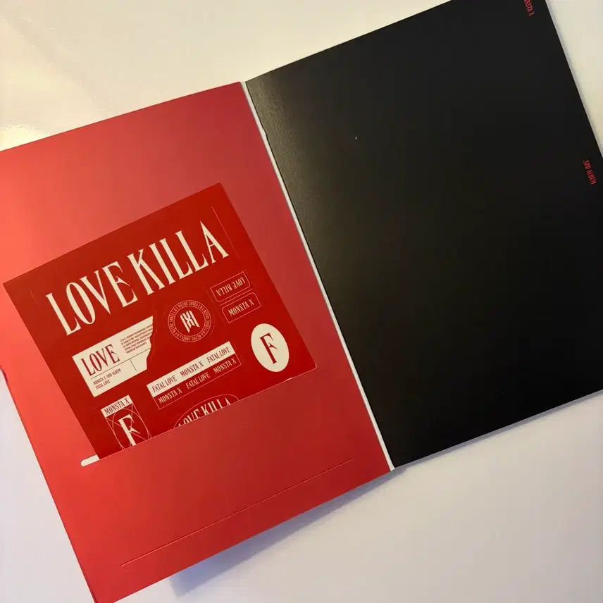 몬스타엑스 Fatal Love 앨범 CD