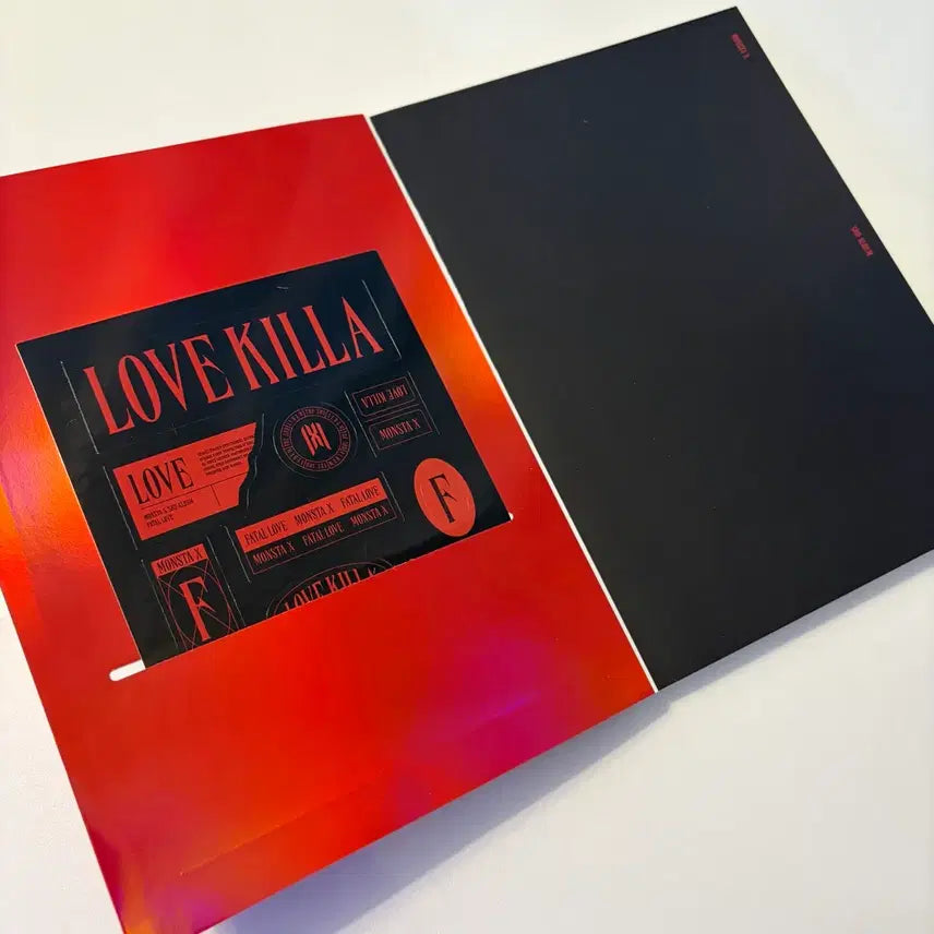 몬스타엑스 Fatal Love 앨범 CD