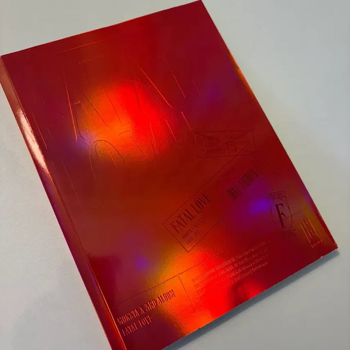 몬스타엑스 Fatal Love 앨범 CD