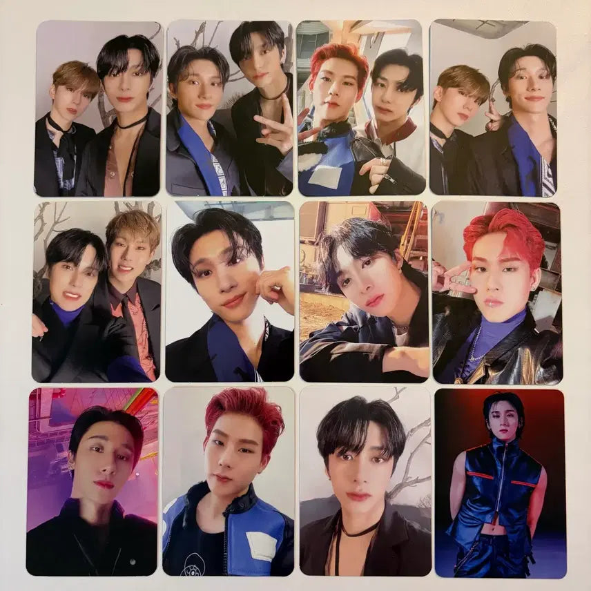 몬스타엑스 포토카드 12장 (탑홀더 제공)