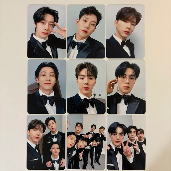 몬스타엑스 포토카드 9장 (탑홀더 제공)