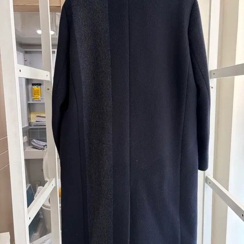 [BUNJANG] BON Navy Long Coat / BON 네이비 롱 코트