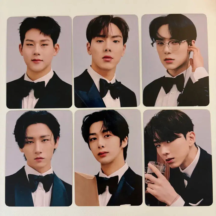 몬스타엑스 포토카드 6장 (탑홀더 제공)