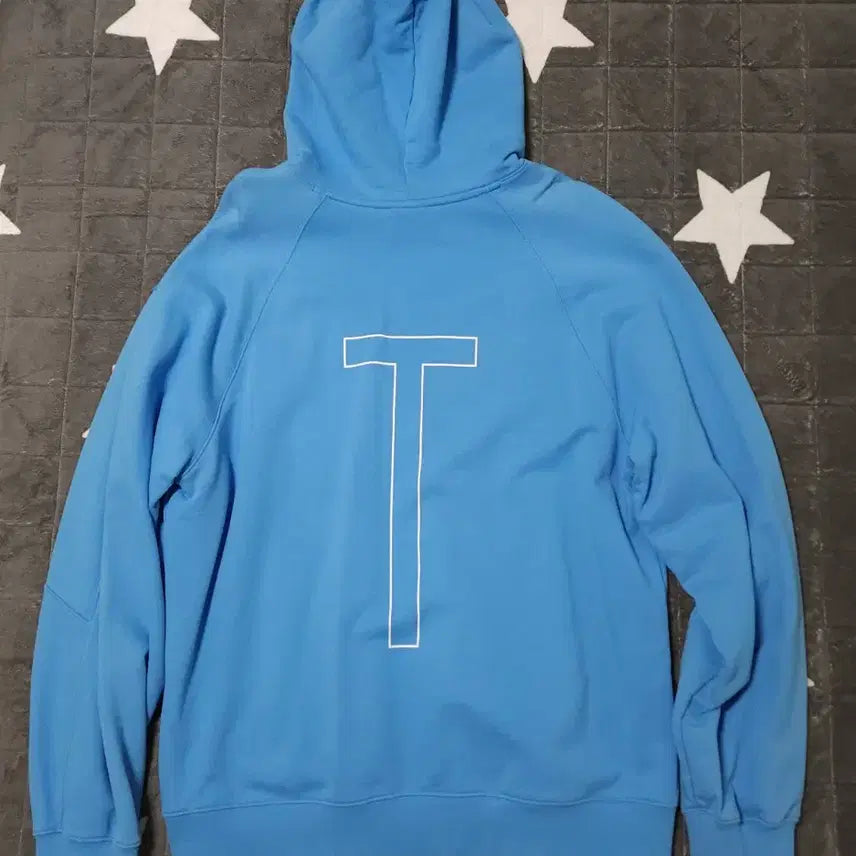[BUNJANG] TIRIBLEND Essential Hoodie Sky Blue / 티리버럴 에센셜 후드티 스카이블루