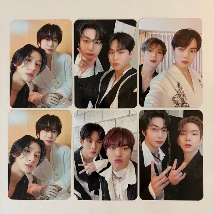 몬스타엑스 포토카드 6장 (탑홀더 제공)