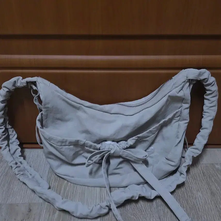 [BUNJANG] Covernat Shirring Hobo Bag Beige / 커버낫 셔링 호보백 베이지