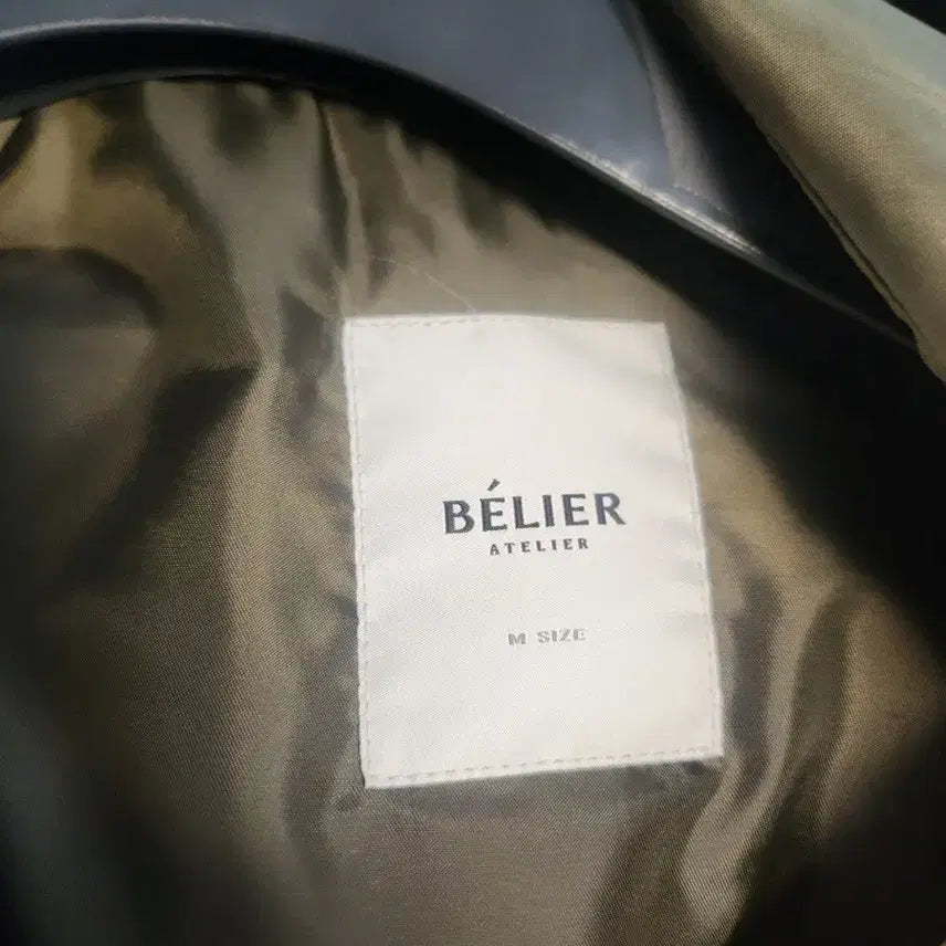 [BUNJANG] Belier Khaki Bomber Jacket M / BELIER 벨리에 카키 봄버 자켓 M