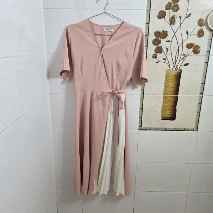 [BUNJANG] Hotping Plus Size 2XL Wrap Dress / 핫핑 빅사이즈 66 77 88 랩 원피스 2XL