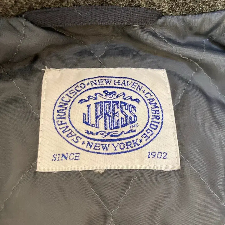 [BUNJANG] J.Press Harris Tweed Half Coat M / 제이프레스 해리스 트위드 하프 코트 M